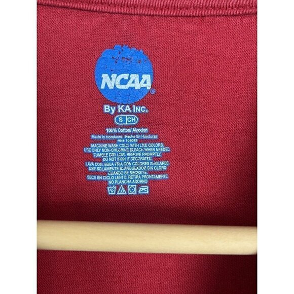 NCAA by KA Inc. Red UNM University Lobos New Mexico T Shirt Tee Top Men's Small - Picture 3 of 12